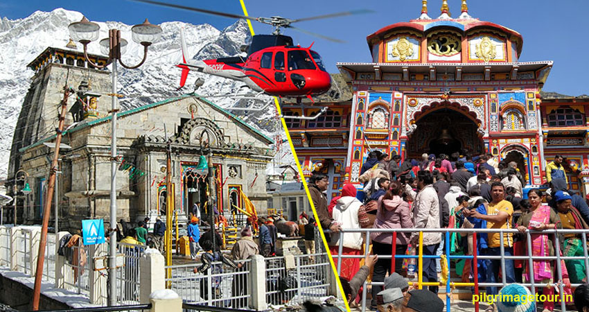 Do Dham Yatra By Helicopter